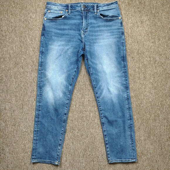 American Eagle Outfitters Other - AMERICAN EAGLE Jeans Men's 33x30 Blue Athletic Fit Airflex + Stretch Denim